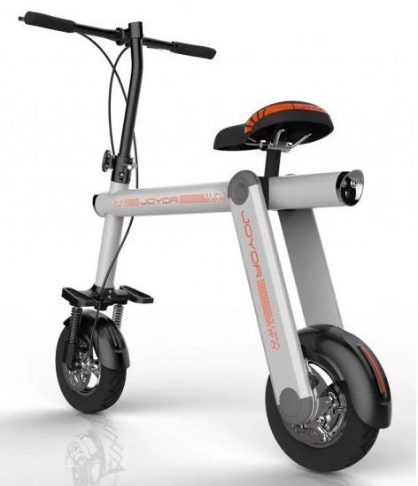 Электрический мини-велосипед Joyor Mbike M2 White