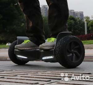 Гироскутер Smart Balance Off-road 9 дюймов Черный