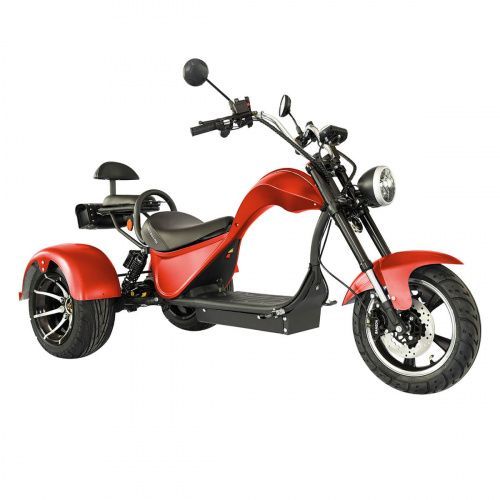 Электроскутер CityCoCo SkyBoard Trike Chopper красный