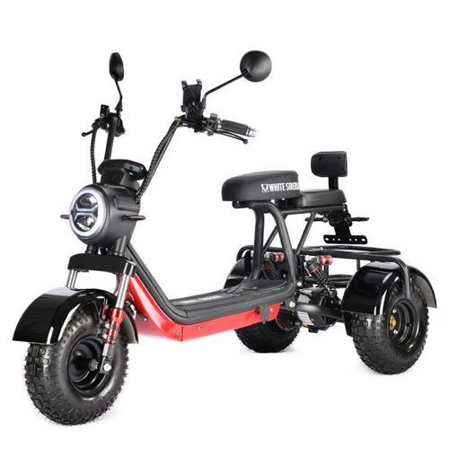 Электроскутер WHITE SIBERIA TRIKE MINI 1500W 