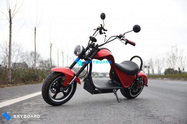 Электроскутер CityCoCo SkyBoard Chopper 3000 PRO синий