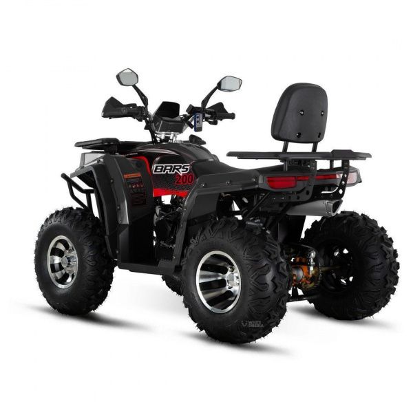 Бензиновый квадроцикл WHITE SIBERIA BARS 200CC PRO Черный