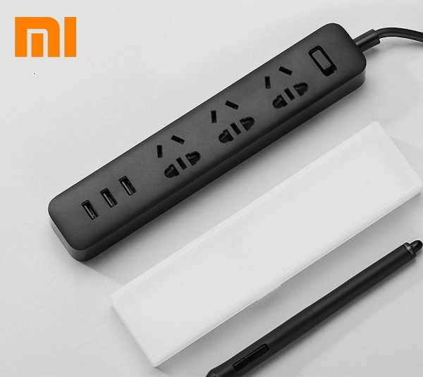 Удлинитель Xiaomi Mi Power Strip, 3 розетки и 3 USB