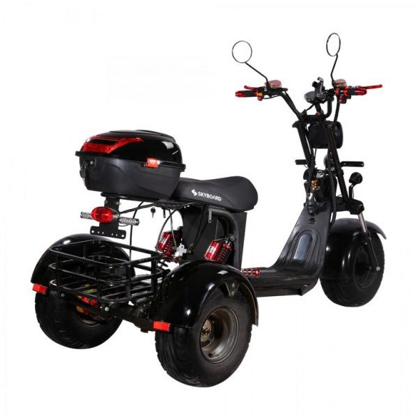 Электроскутер SKYBOARD Irtysh TRIKE BR40-3000 PRO Fast красный